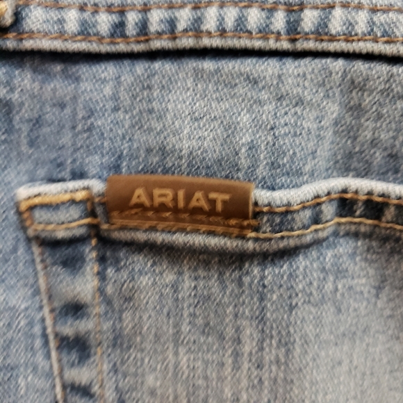 Ariat M2 Jeans Mens Size 38 Traditional Relaxed Bootcut Western Workwear - Picture 7 of 11